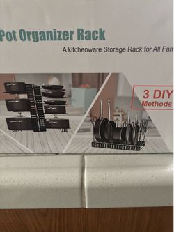 Pots and pans stackable holder
