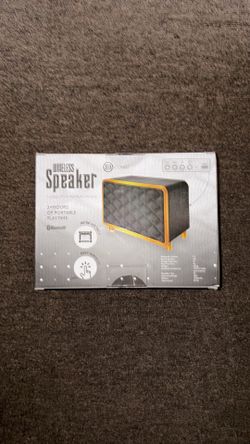 Iconic wireless Bluetooth speaker