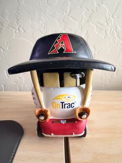 DBacks cart figurine