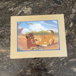 Lion King Exclusive Commemorative Lithograph 