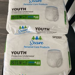 Pull Ups Youth Bladder Control Protection 