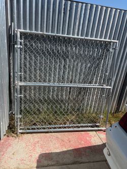 2- Galvanized gate