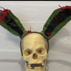 Five Nights At Freddy FNAF withered bunny ears, costume cosplay Halloween