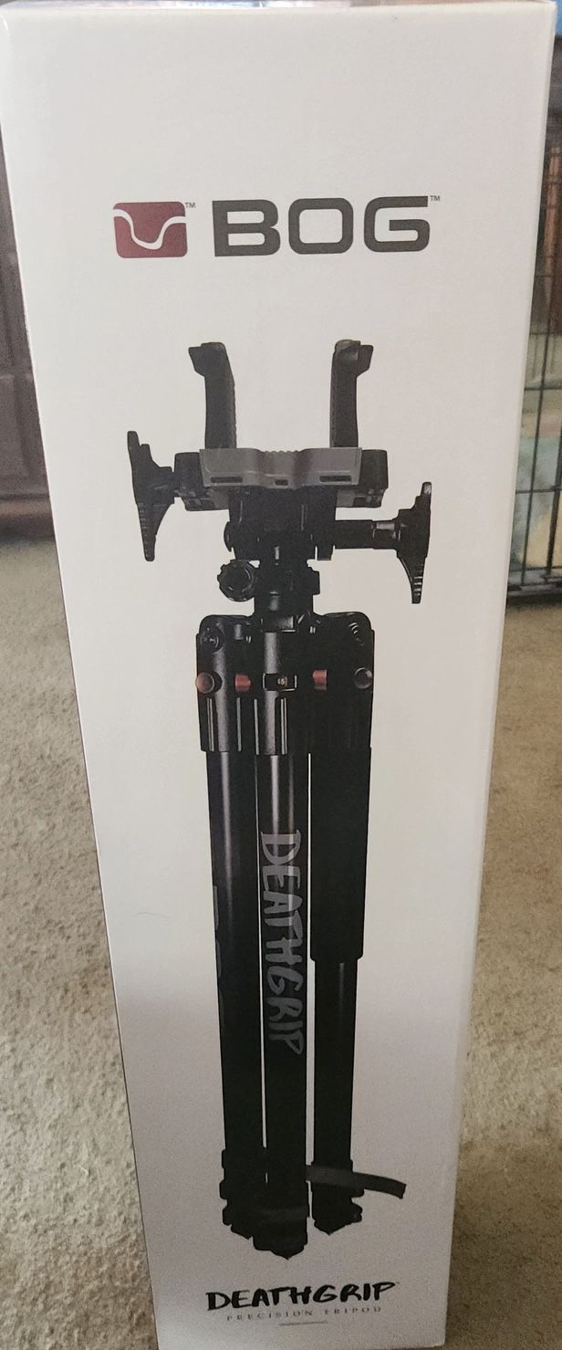 Bog DeathGrip Aluminum Tripod For Hunting Or Range Shooting Brand New