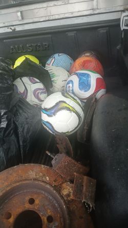 USE SOCCER BALLS
