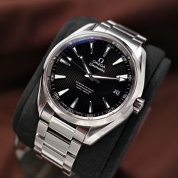 Omega Aqua Terra 41.5mm Black Teak Dial