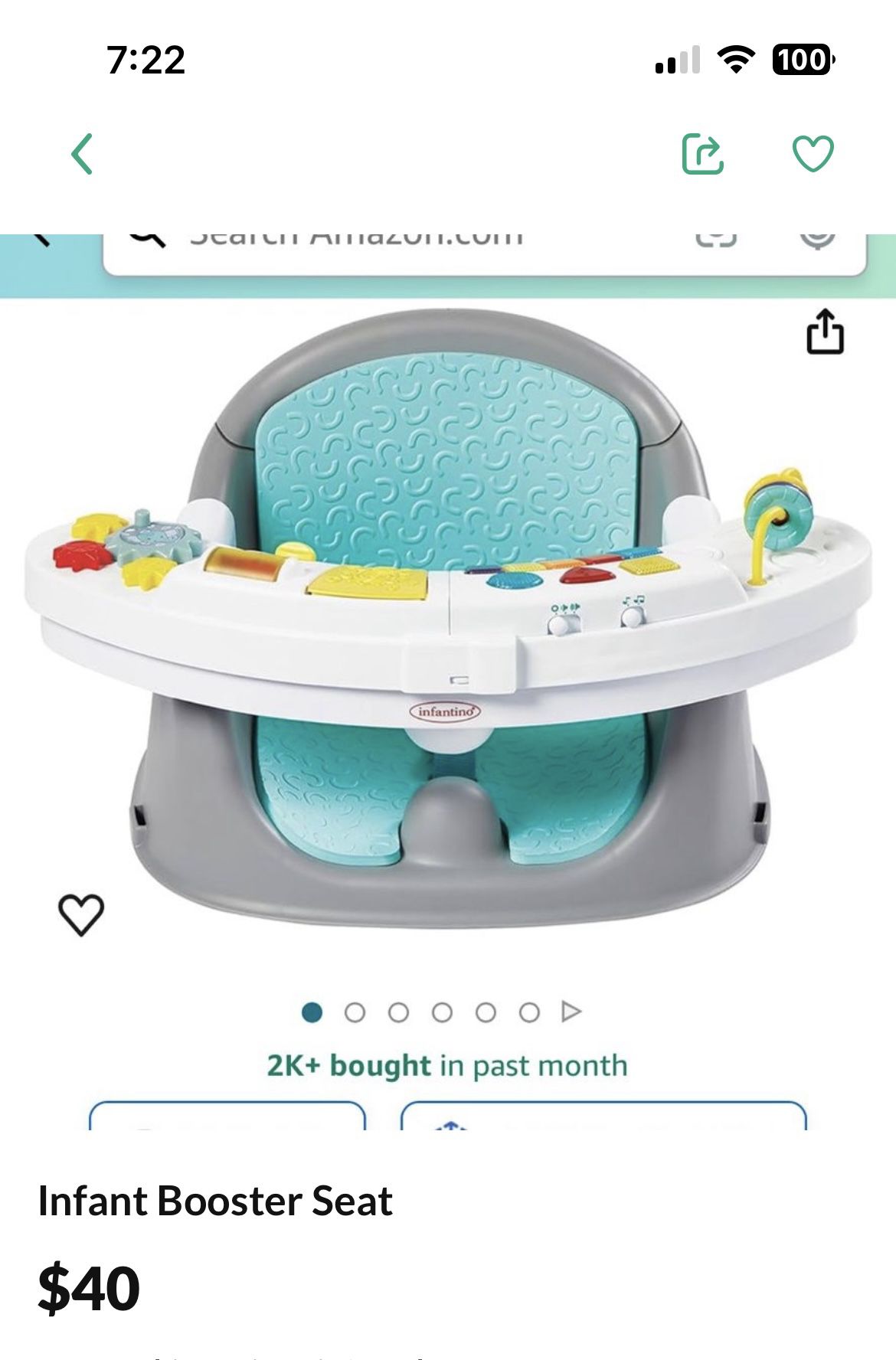 Infant Booster Seat 