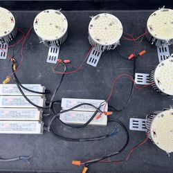 6 Pc. LED Retrofit Kit 45 Watt, 5000K , 120-277 Volt. $20 Each or $100 for all.
