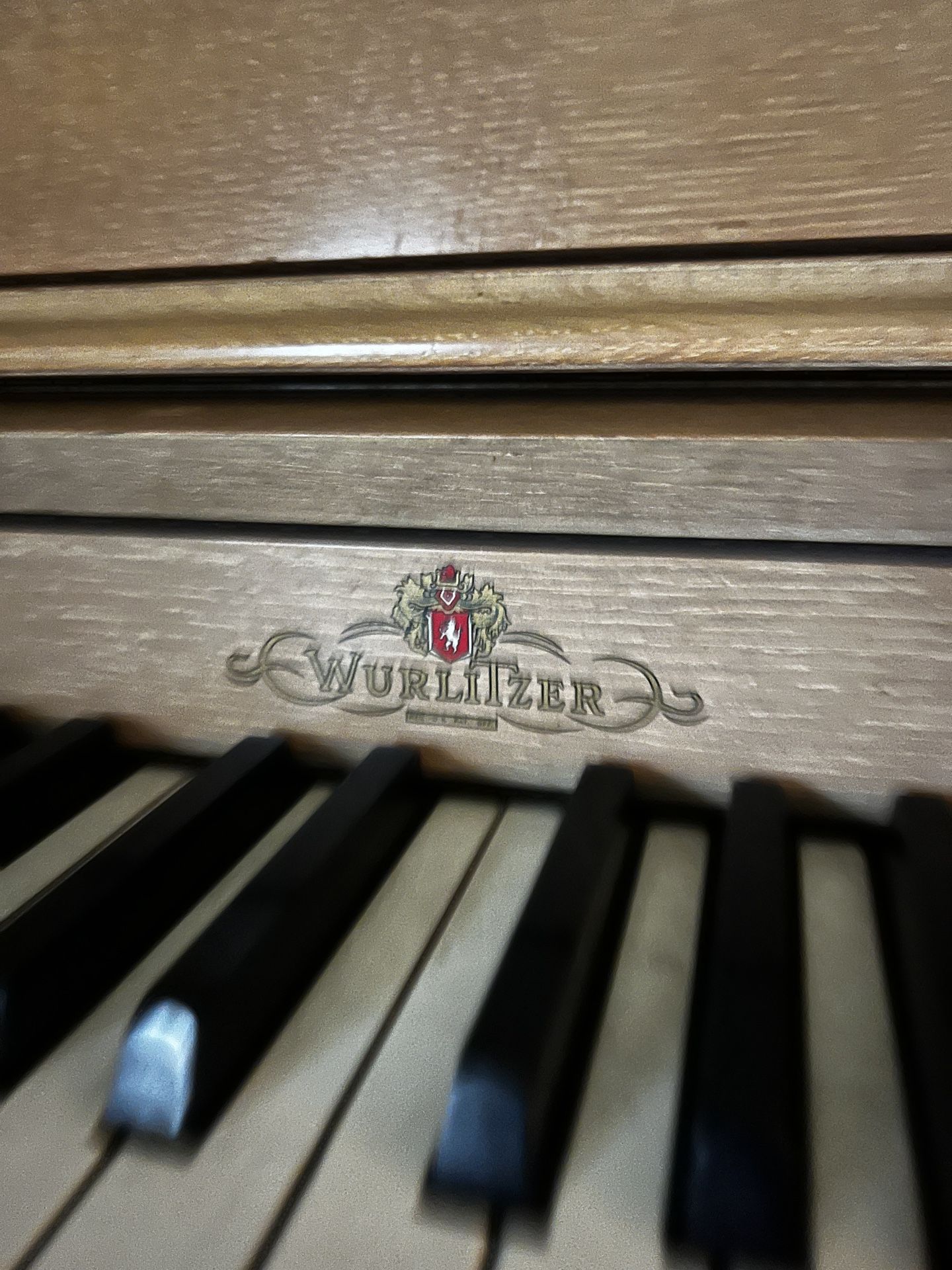 Wurlitzer Upright Piano $200 - Pickup Only