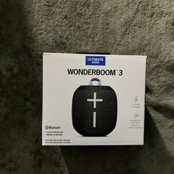 New Logitech Wonderboom 3 Bluetooth Speaker