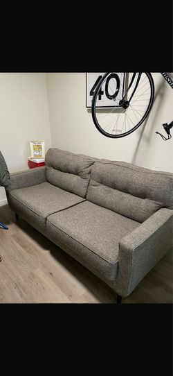Gray sofa
