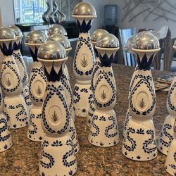 Clase Azul Tequila -Empty Bottles 