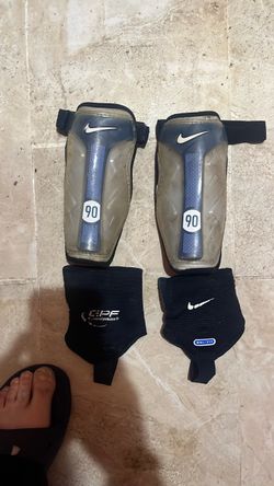 Nike 90 Soccer Shin Guards with Ankle Sleeves