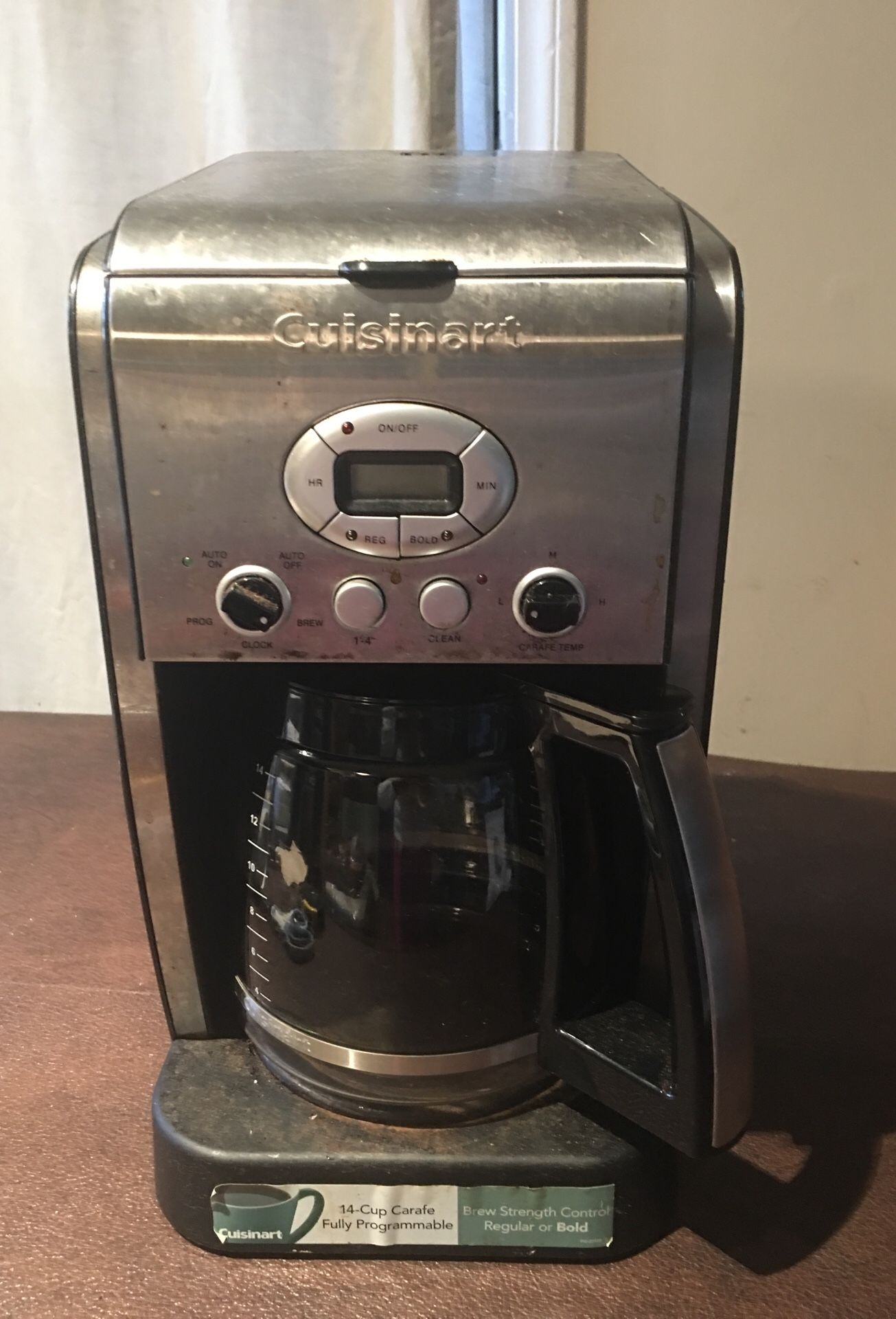 Cusiniart coffee maker