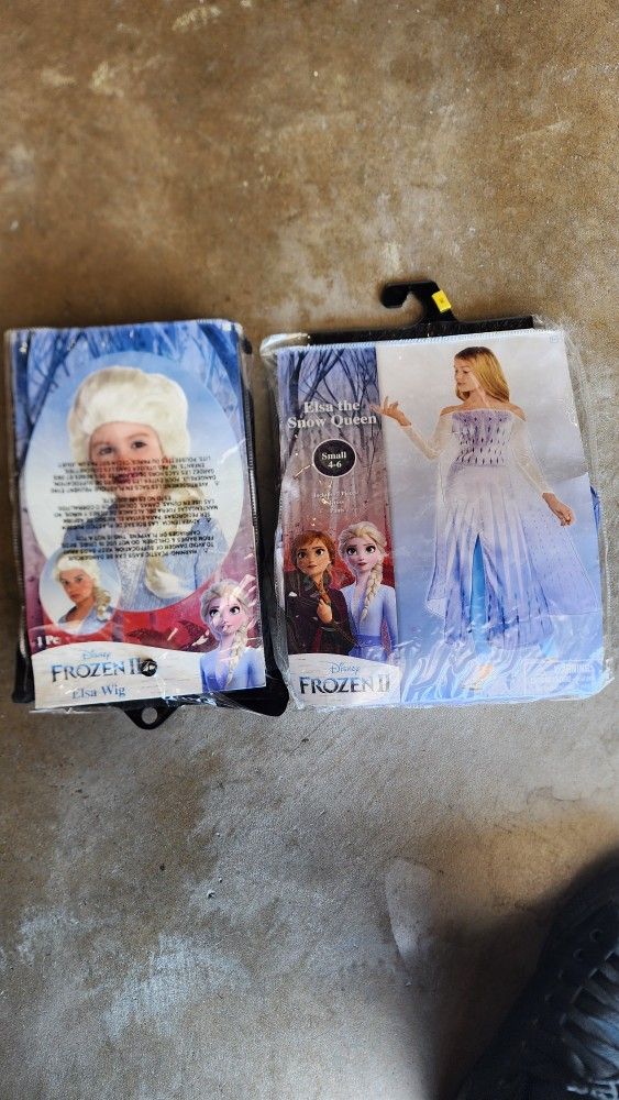 Elsa Little Girls Costume