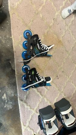 Bauer Toddler Inline Skates Adjustable Size 7-10