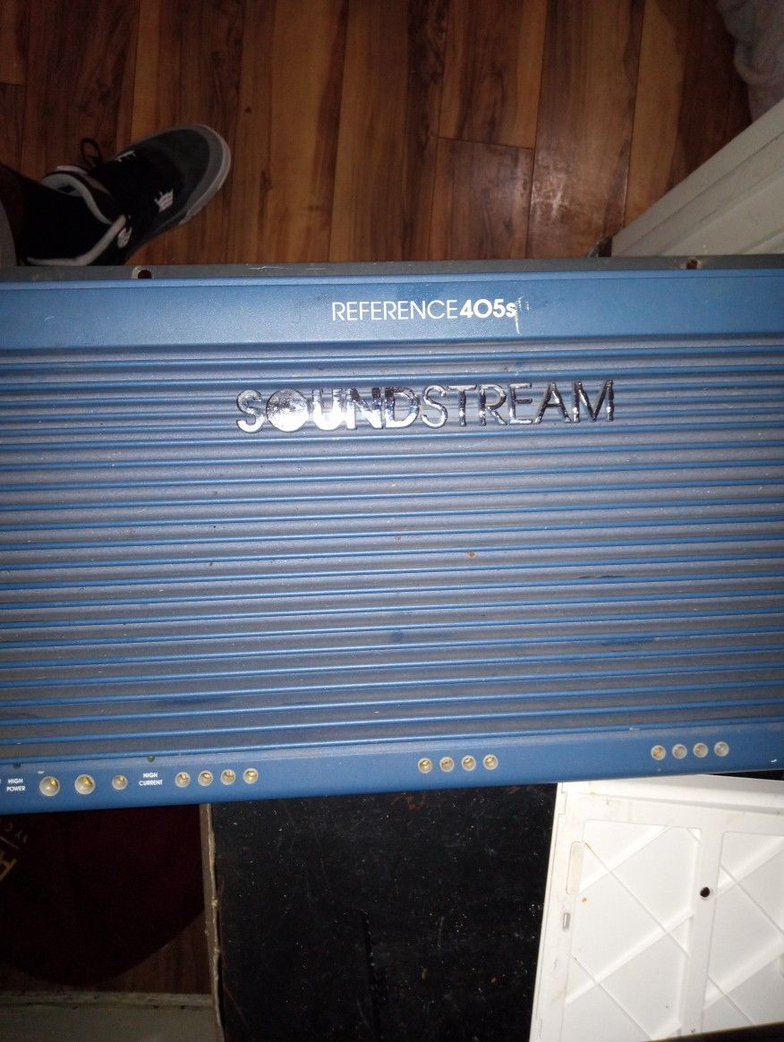5 CHANNEL SOUNDSTREAM REFERENCE 405S AMP..