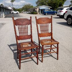 Antique Chairs, Pair
