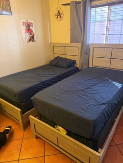 Twin bed