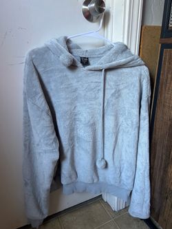 polyester Juniors med light grey hoody polyester