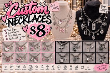 Custom design necklaces