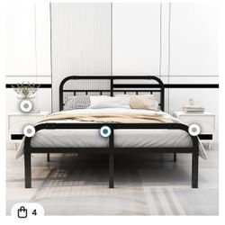 Alazyhome Queen Bed Frame