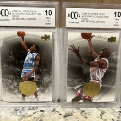 Michael Jordan Graded BCCG 10 