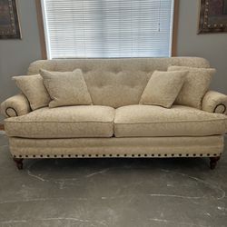 Rowe Cream Couch Sofa 