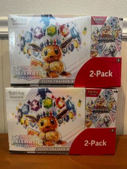 Costco Pokemon Prismatic Evolution 2-Pack Bundle