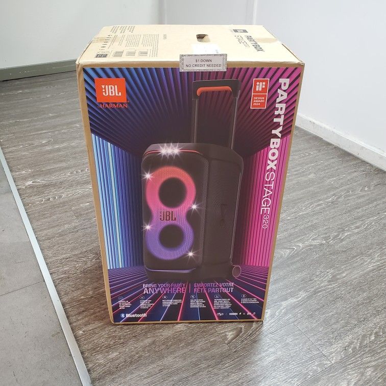 💥 Massive Sound, Bigger Savings – JBL PartyBox Stage 320 Now Just $549! $1 Down Option with Full Coverage 🎶