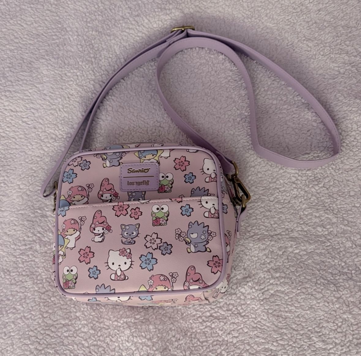 Sanrio loungefly crossbody bag
