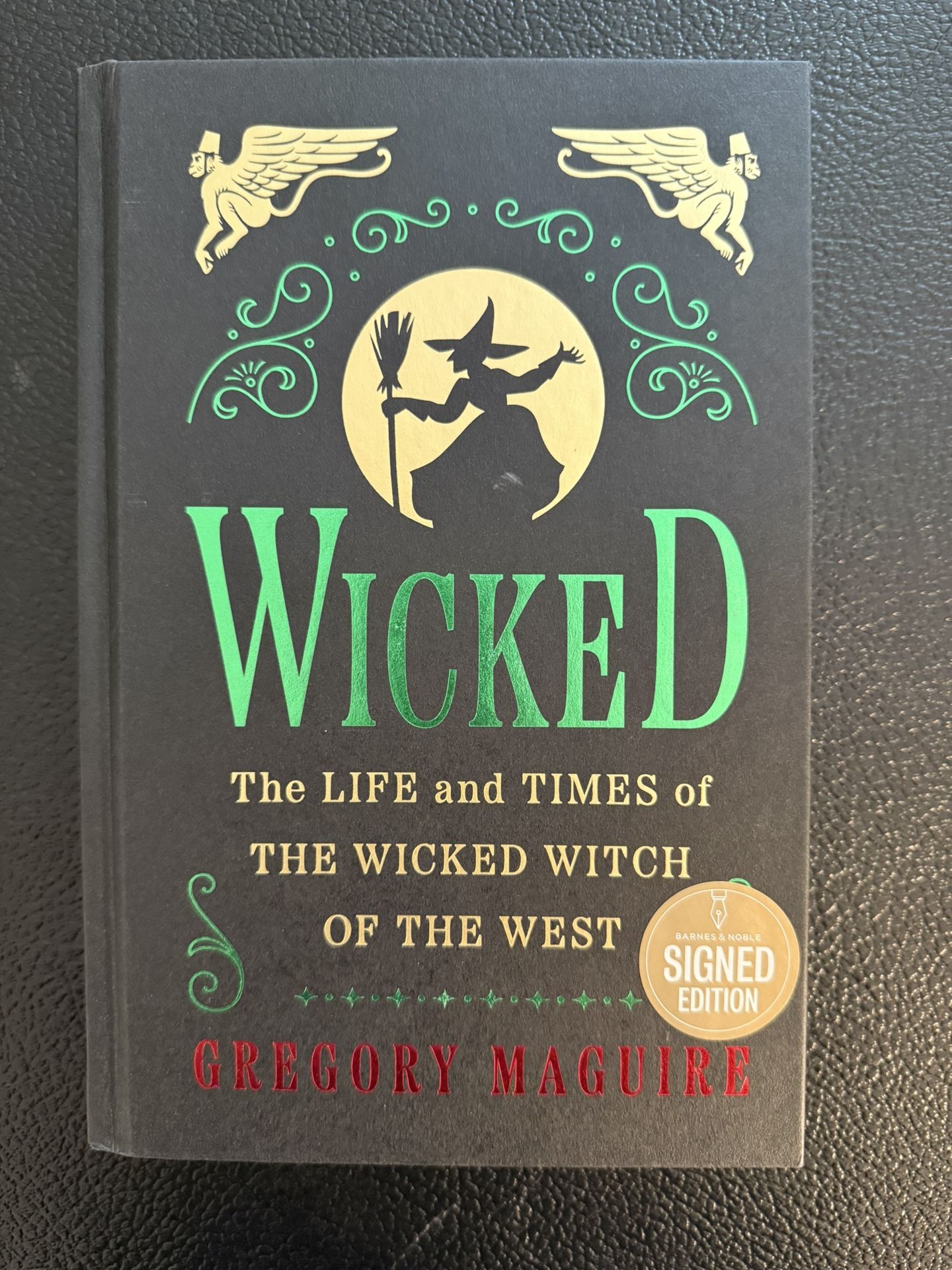 WICKED Signed Book 