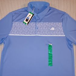 Brand New Mens XL Adidas Golf Polo