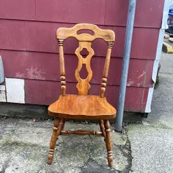 Solid Wood Chair