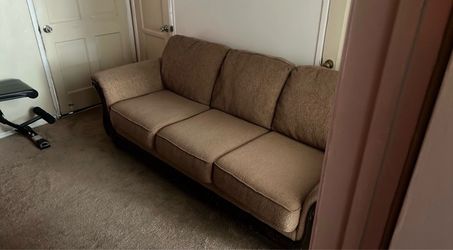 light brown couch