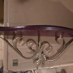 Vintage Wooden Shelf 