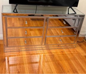 Mirrored TV Stand / Storage Console