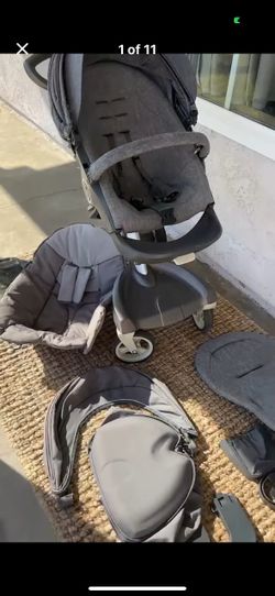 Stokke Xplory with a lot of accessories - Baby Stroller