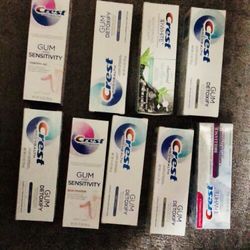 Crest toothpaste for sale~$5 each