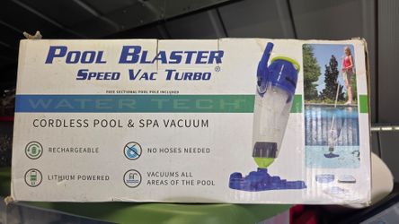 Water Tech Pool Blaster Speed Vac Turbo
