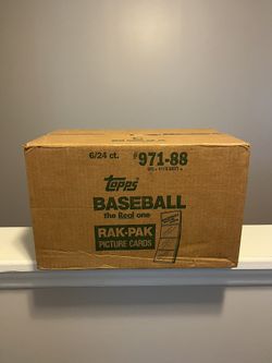 1988 Topps Baseball Rack Case *unopened*