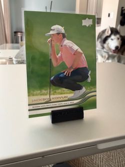 Upper Deck 2026 Golf Jackson Koivun Season Highlights Insert #90 Card