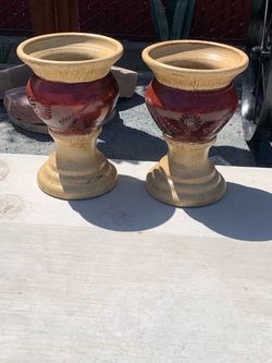 Flower pots macetas terracotta
