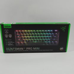 New Razer HUNTSMAN V3 PRO MINI RZ03-04990200-R3U1 Wired Keyboard Black