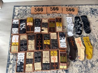 Cactus Jack 500 Sock Boxes Bundle