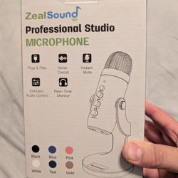 ZealSound Professional Studio Microphone NEW IN BOX!