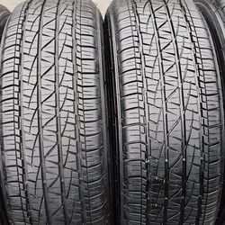 Set 17 Firestone Destination 265/65r17 95% Tread Life