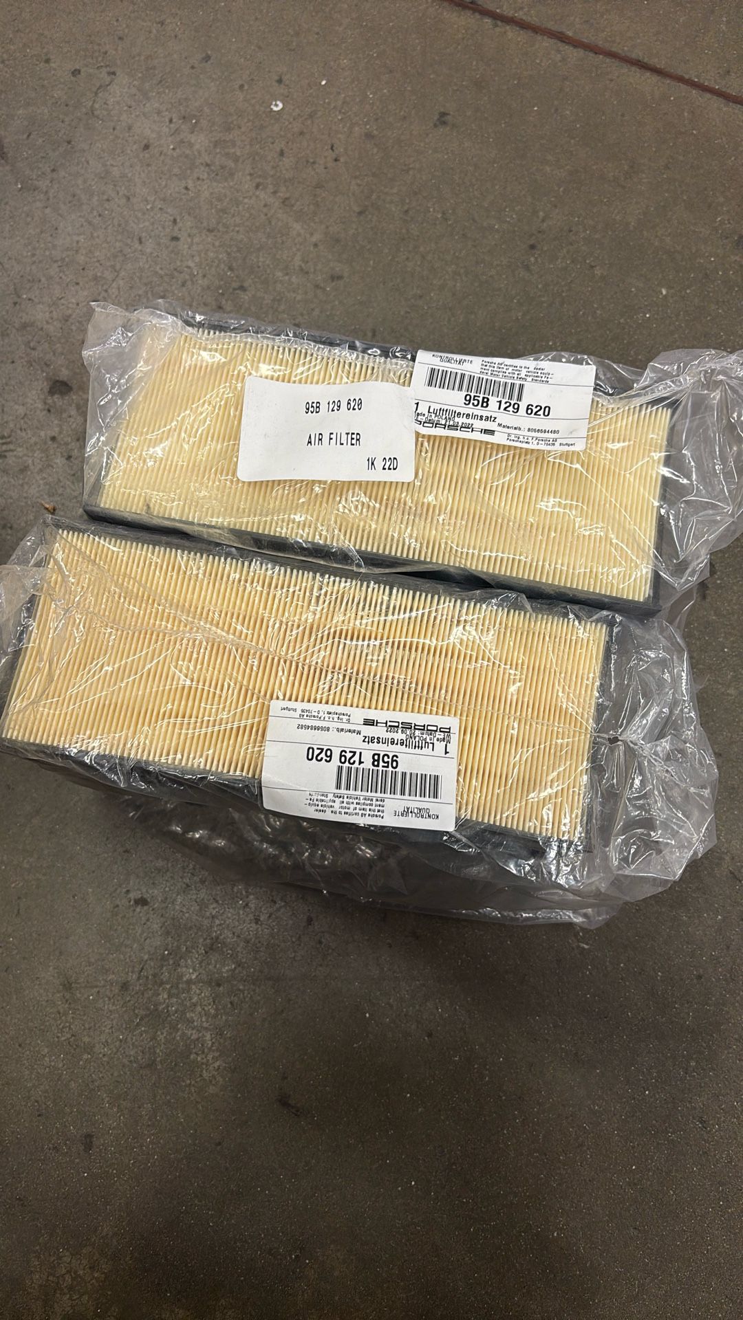 Porsche Mecan 2015-2025 Engine Air Filters