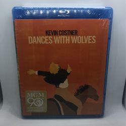 Dances With Wolves 20th Anniversary Blu-ray New