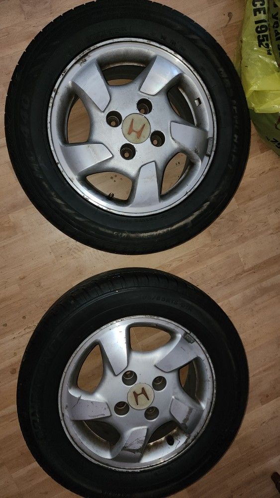 Tires and Rims for Honda 195/65R15
